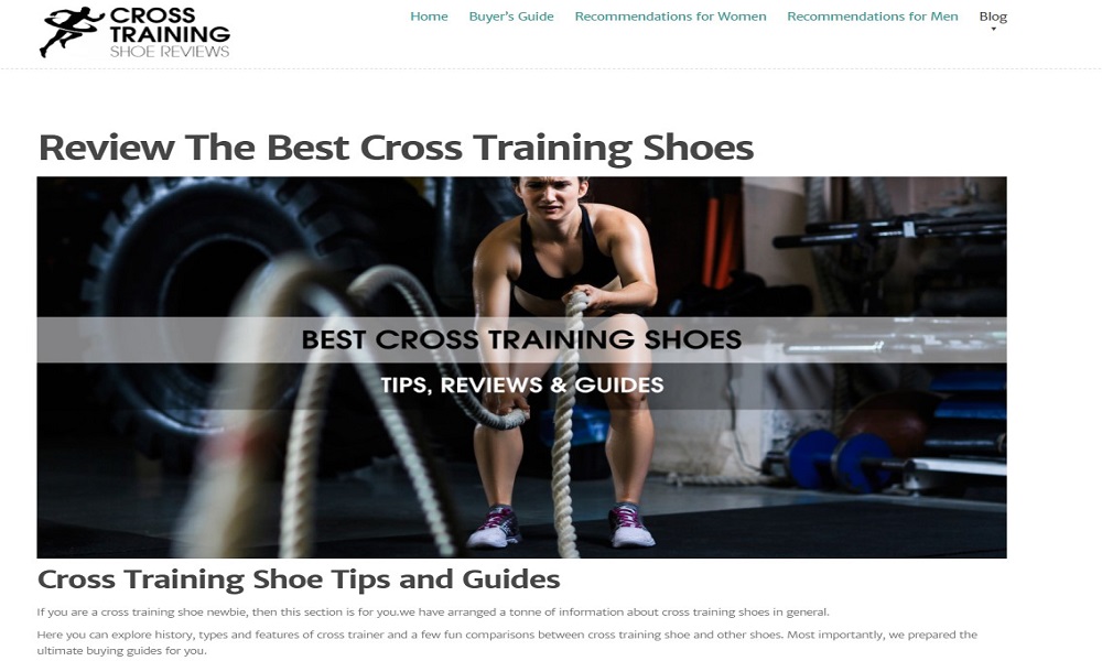 Cross Training Shoes