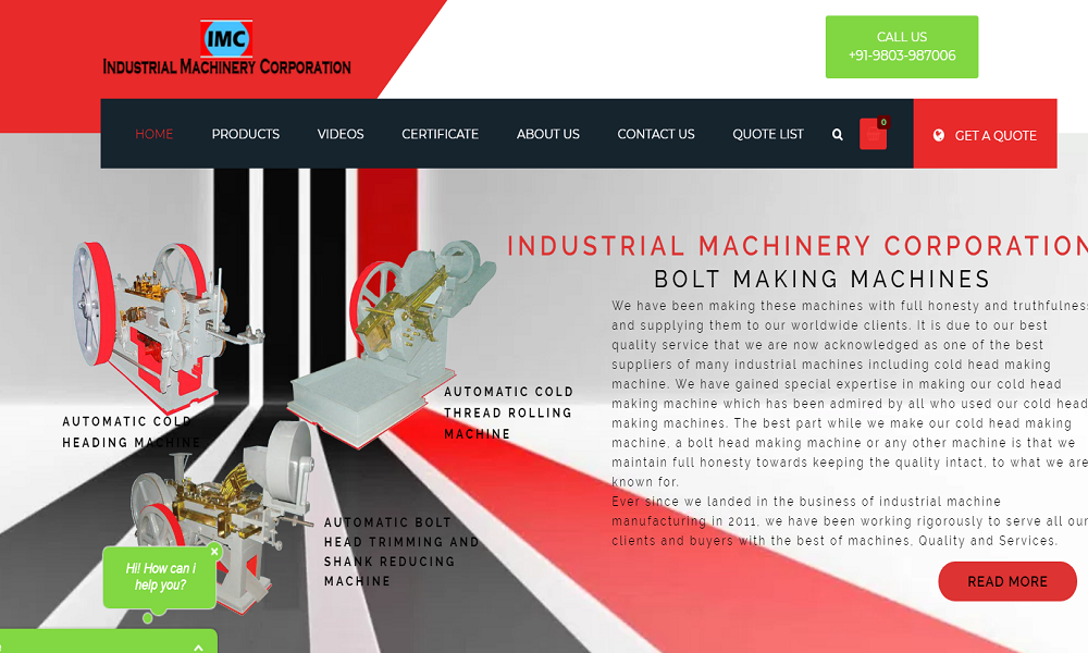 Industrial Machinery Corporation