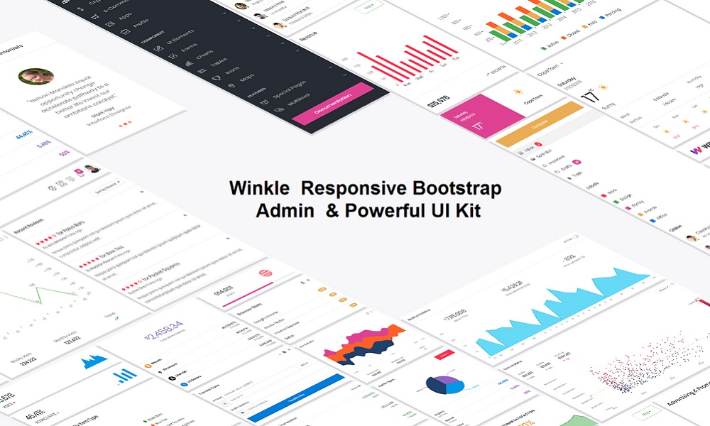 Winkle - Responsive Bootstrap Admin & Powerful UI Kit