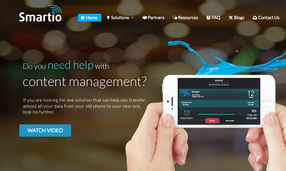 SmartIO - Content Transfer App