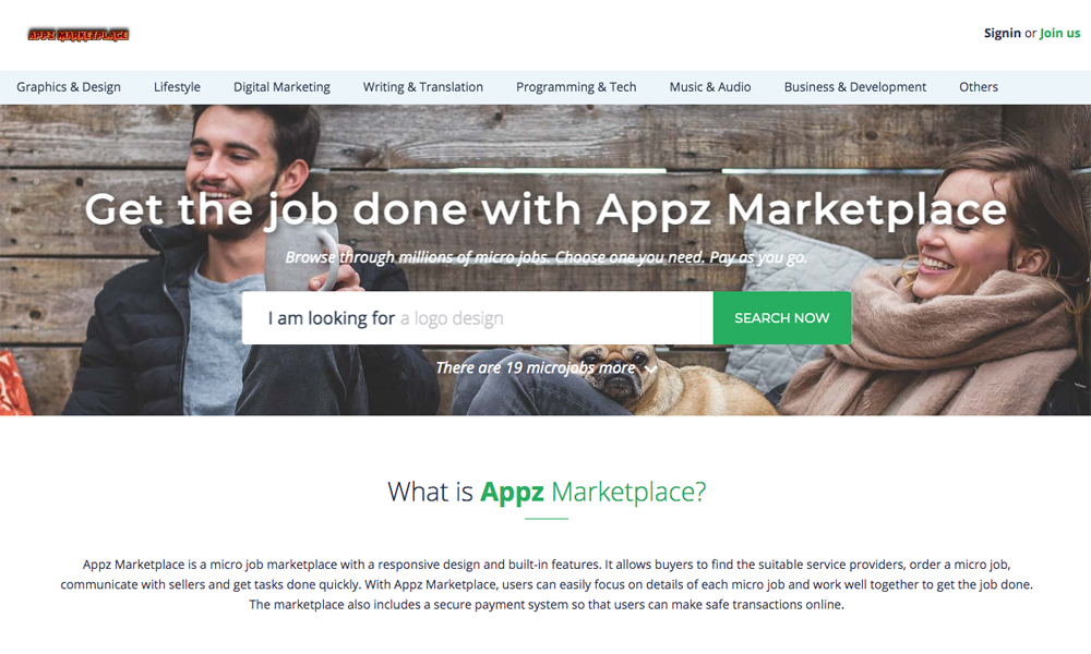 Appz Marketplace - Get the Job Done