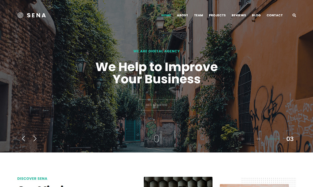 Sena - Creative MultiPurpose WordPress Theme