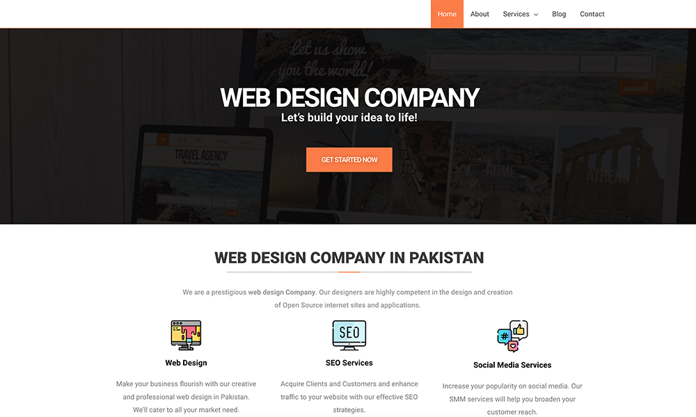 Web Design Company in Pakistan