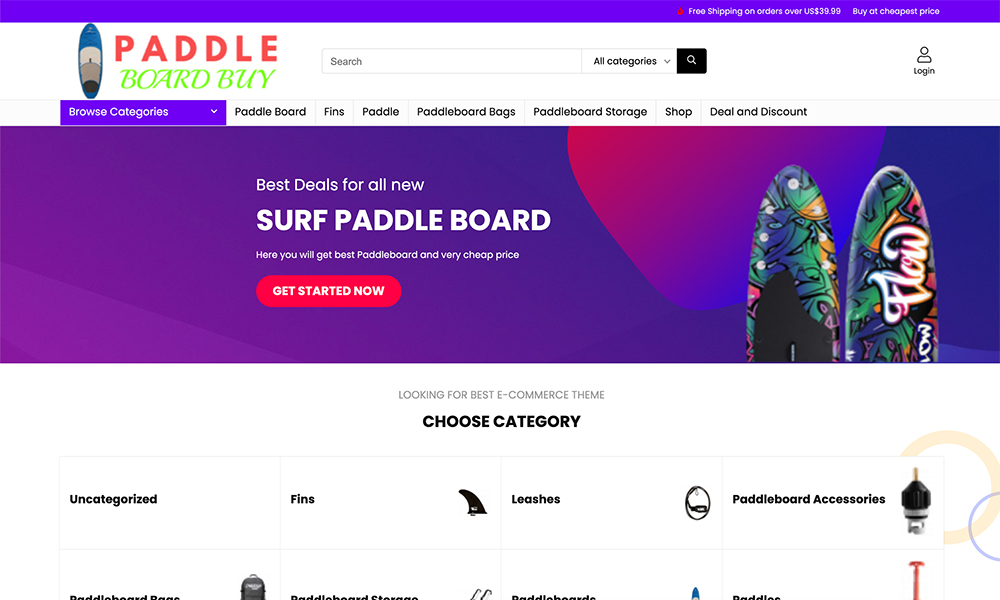 paddle board buy