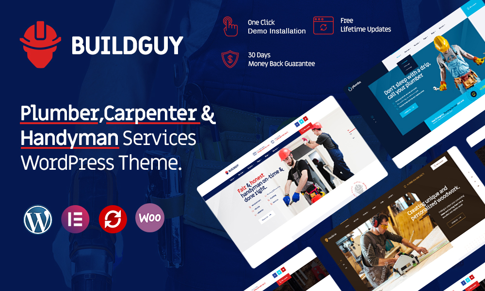 Buildguy - Handyman Services WordPress Theme