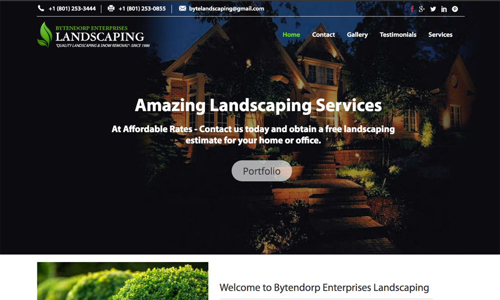 Bytendorp Enterprises Landscaping