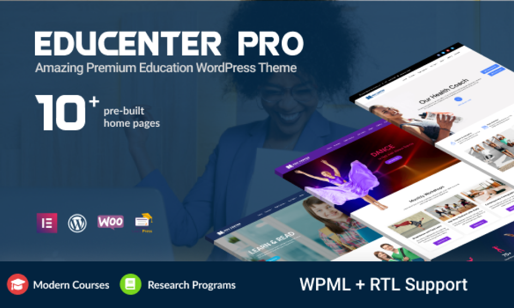 Educenter Pro – Premium Education WordPress Theme