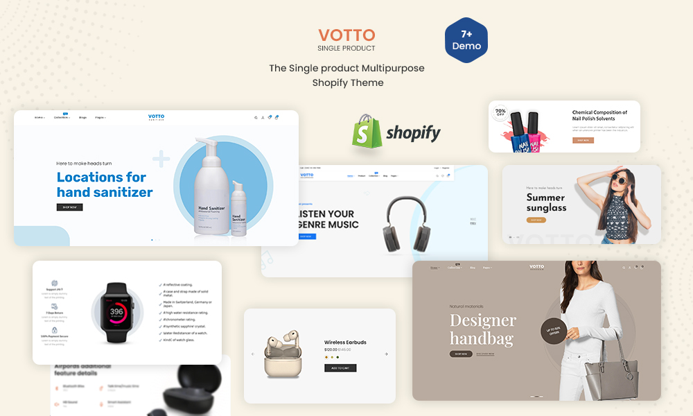 Votto - The Single product Multipurpose Shopify Theme