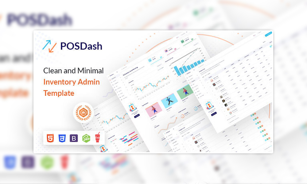 POSDash Lite | Free HTML Inventory Admin Template