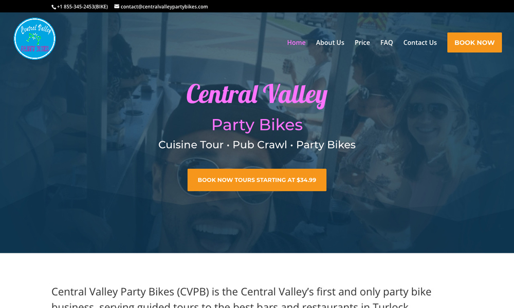 Central Valley Party Bikes