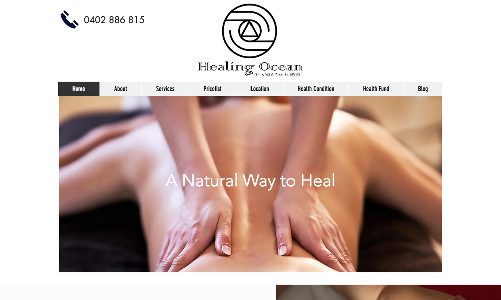 Healing Ocean Massage
