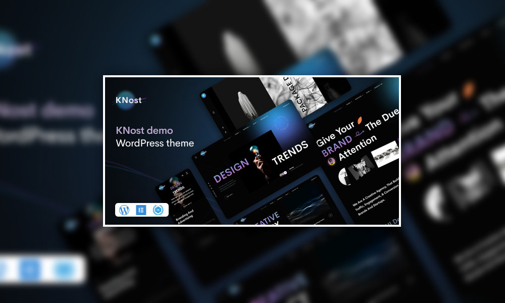 Knost | Creative Agency and Digital Studio WordPress Theme