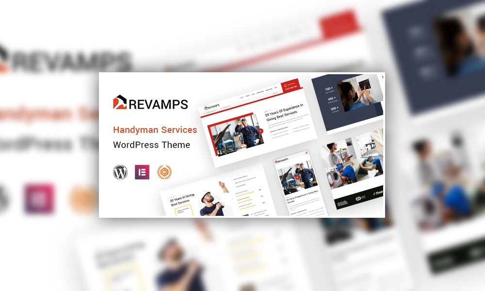 Revamps | HandyMan Service WordPress Theme