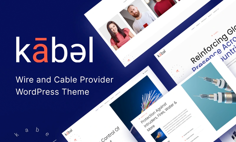 Kabel | Best Free WordPress Theme for Cable Company