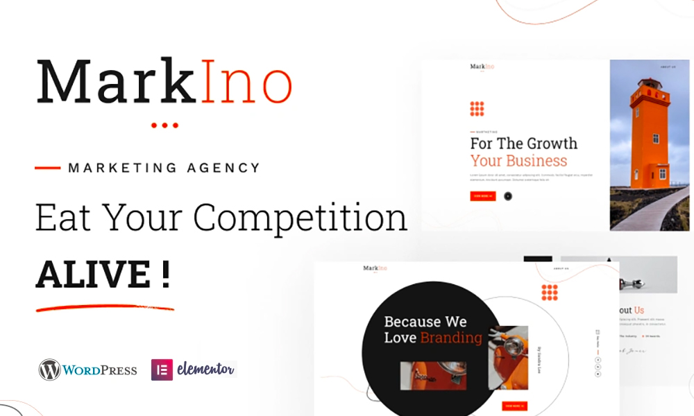 Markino | Digital Marketing Agency WordPress Theme 