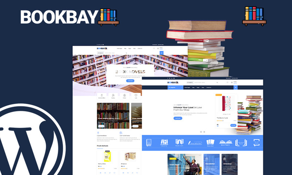 Bookbay - Book Shop WordPress Theme