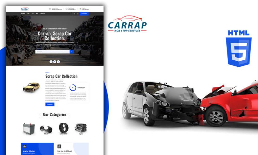 Carrap - Car Repair Html Template