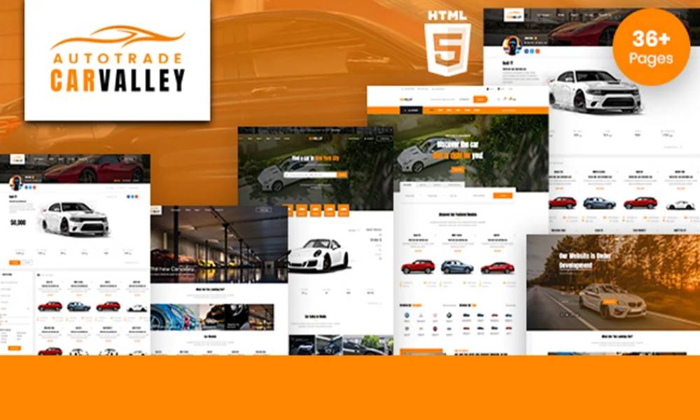 Carvalley | Auto Market and Automobile HTML5 Template Website Template