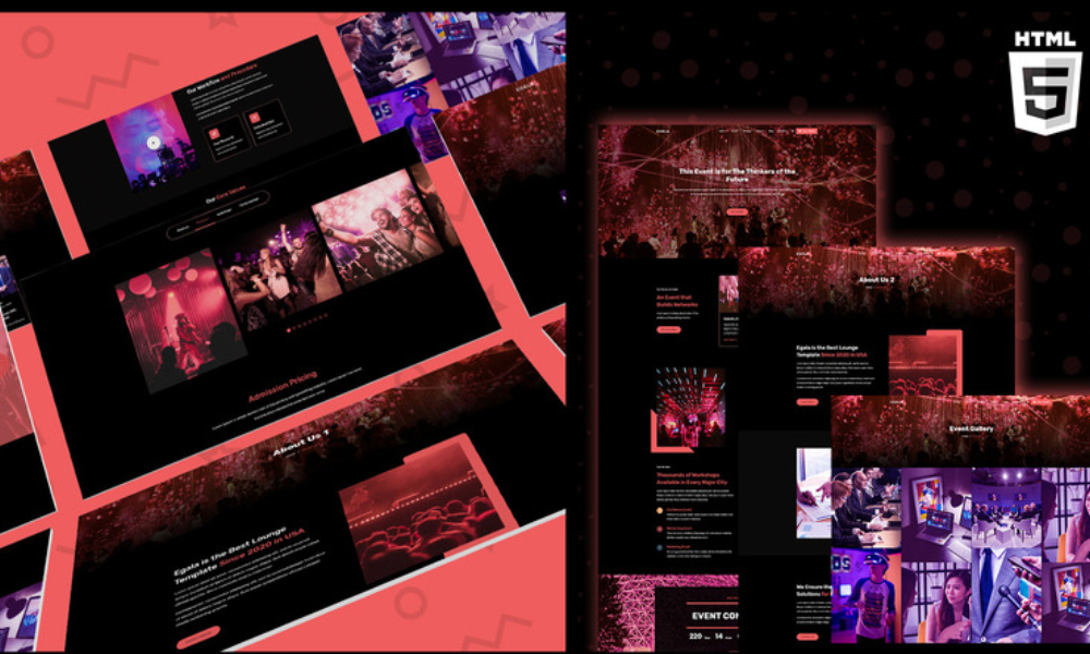 Egala | Gala and Events HTML Website Template