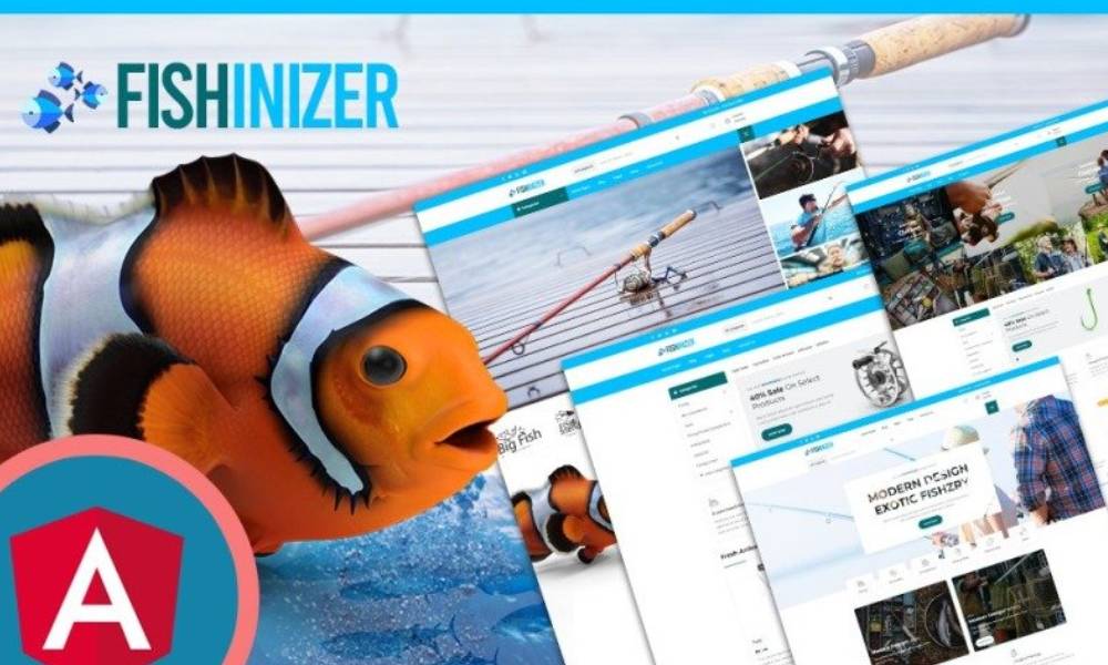 Fishinizer Fishing & Marine Angular JS Template