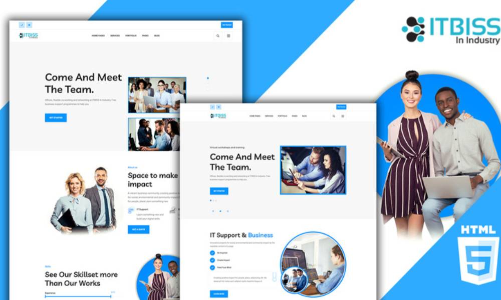 ITbiss - Business & IT HTML5 Template