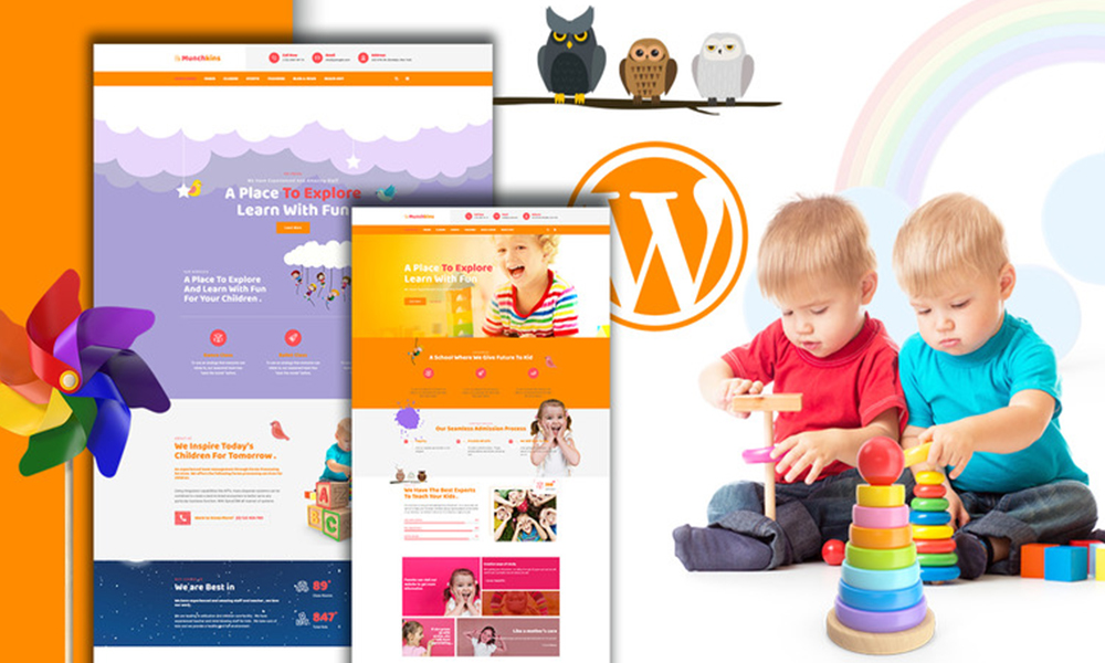 Munchkins - Preschool WordPress Theme
