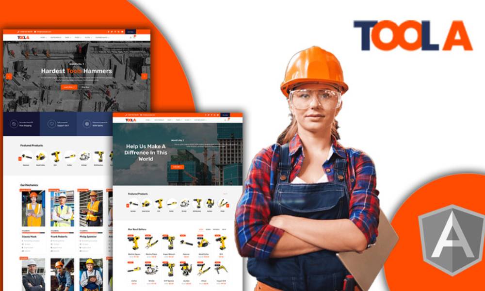 Toola - Engineering And Tool Shop Angular Template