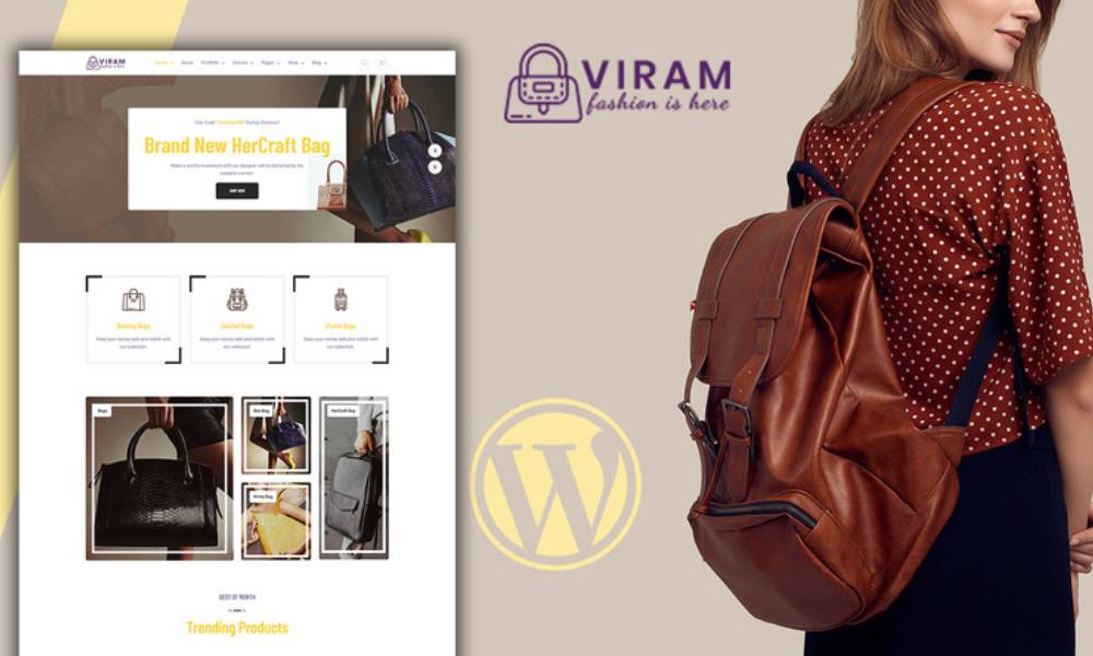 Viram - Bag Shop Woocommerce Theme