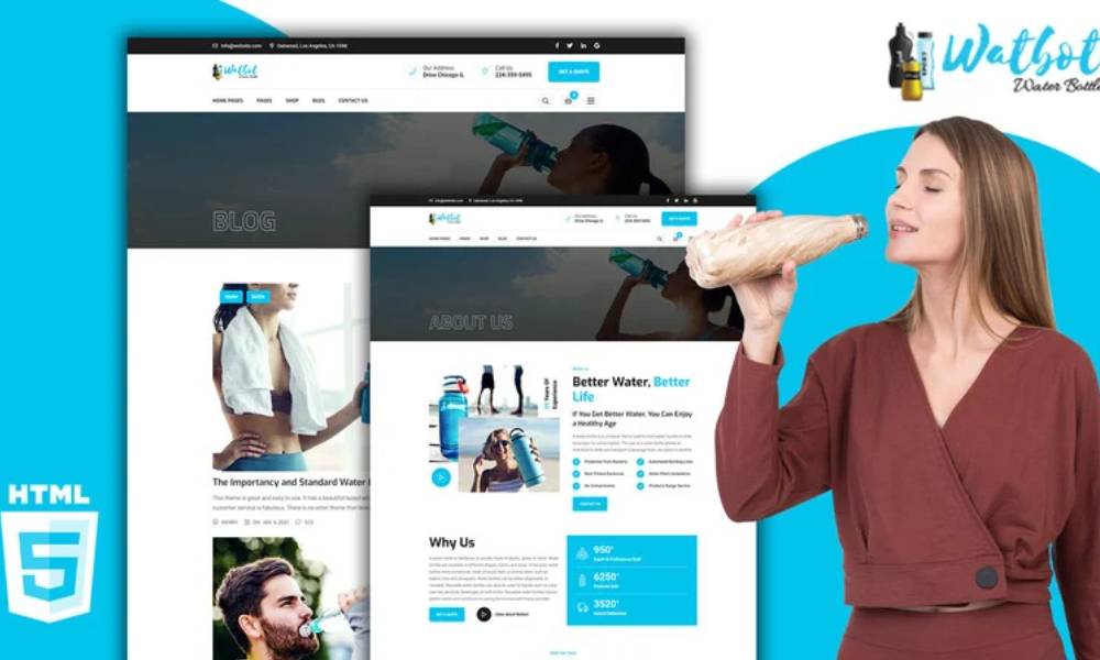 Watbot Product Display Store HTML5 Template