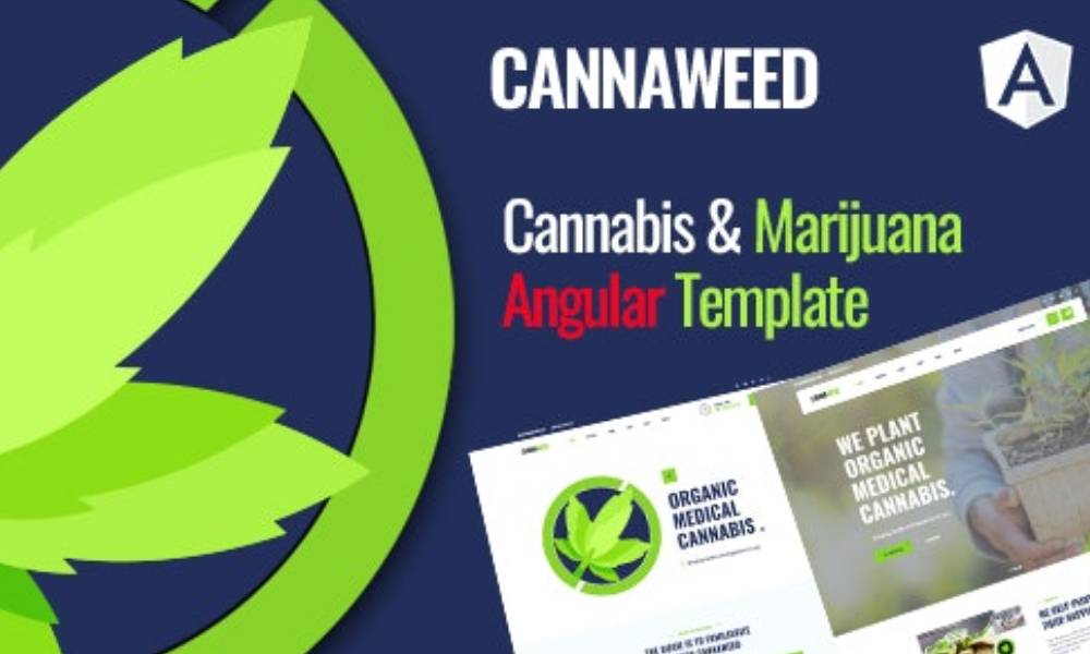 Cannaweed | Cannabis Angular Template
