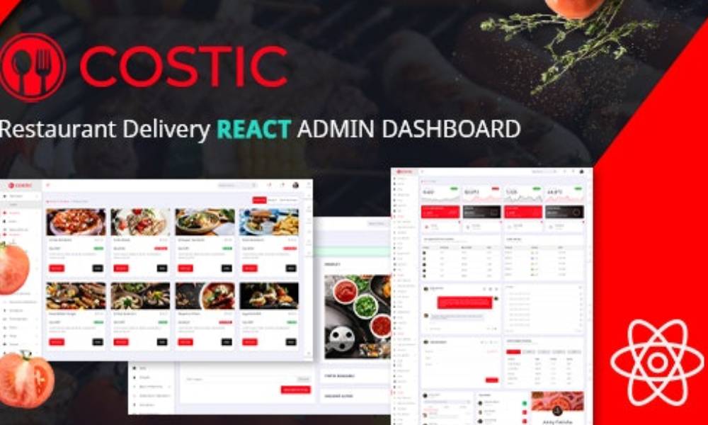 Costic | Restaurant Dashboard React Template
