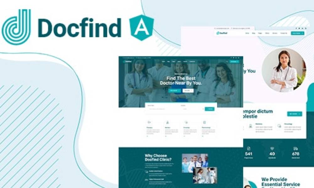 Docfind – Doctors directory and Book Online Angular JS Template
