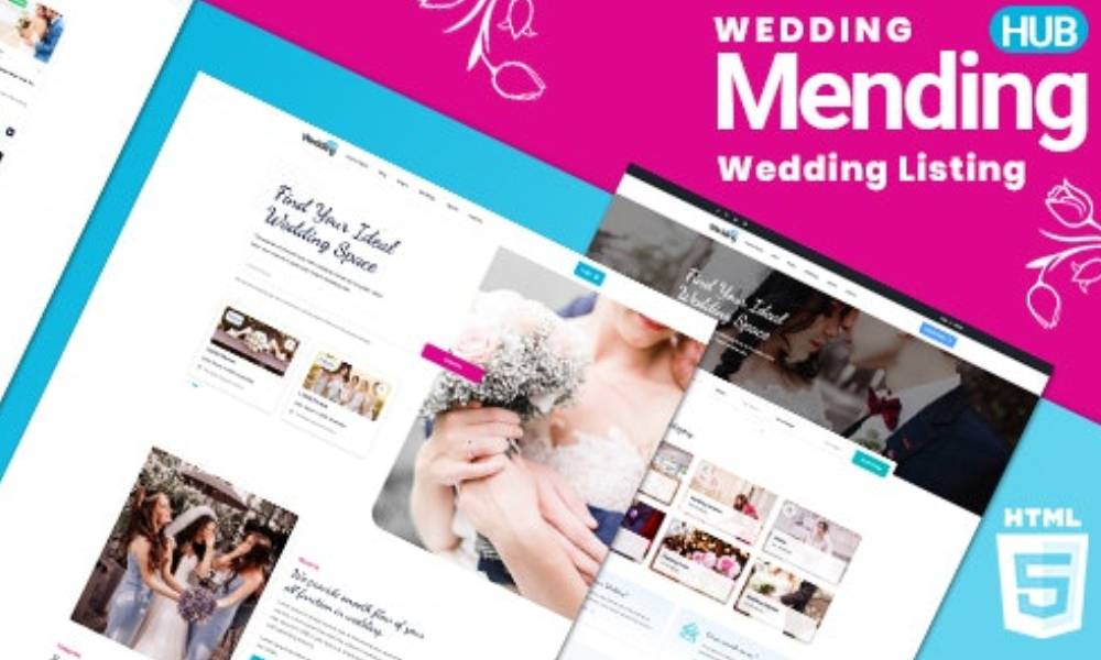 Mendinghub | Wedding Listing HTML5 Template