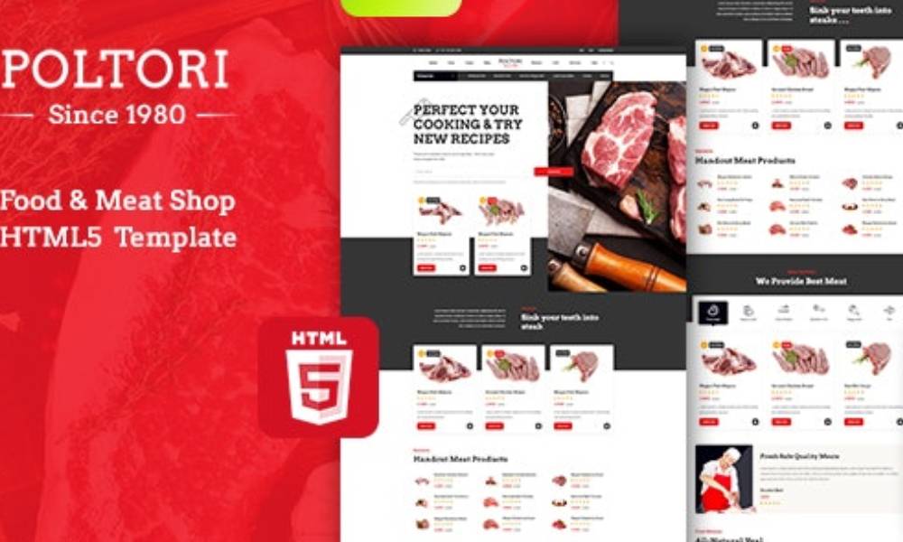 Poltori - Food-market Delivery HTML5 Template