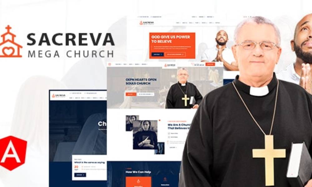 Sacreva - Church Religious Angular Template