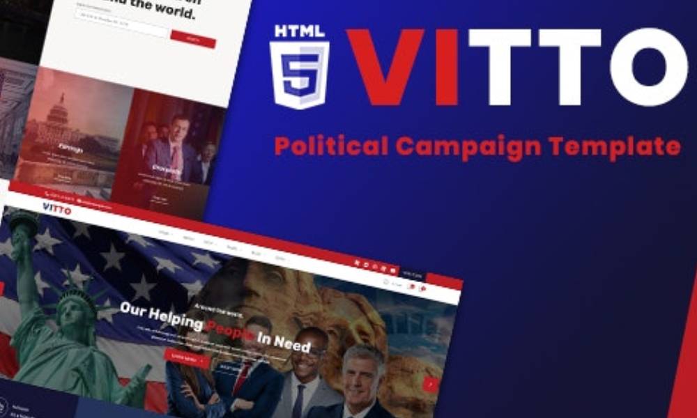 Vitto | Political Campaign HTML5 Template