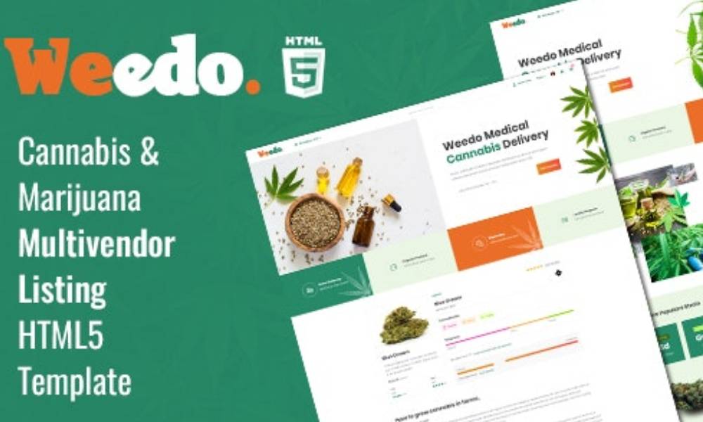 Weedo | Cannabis Listing HTML5 Template