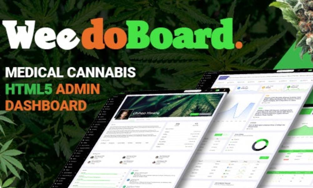 Weedoboard | Cannabis Dashboard Html5 Template