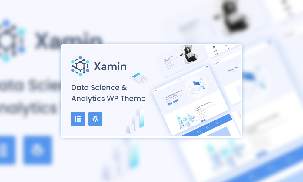 Xamin Lite | Best Free Data Science WordPress Theme