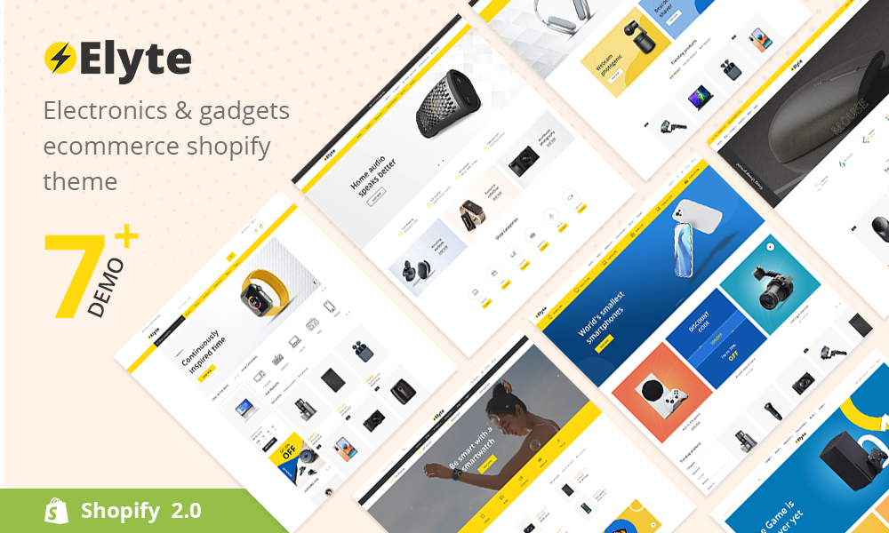 Electrolyte - Electronics & Gadgets Ecommerce Shopify Theme