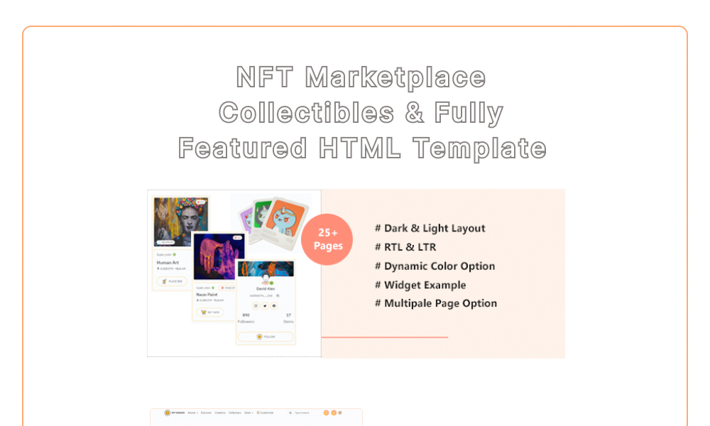 IUC - NFT Marketplace Html Template