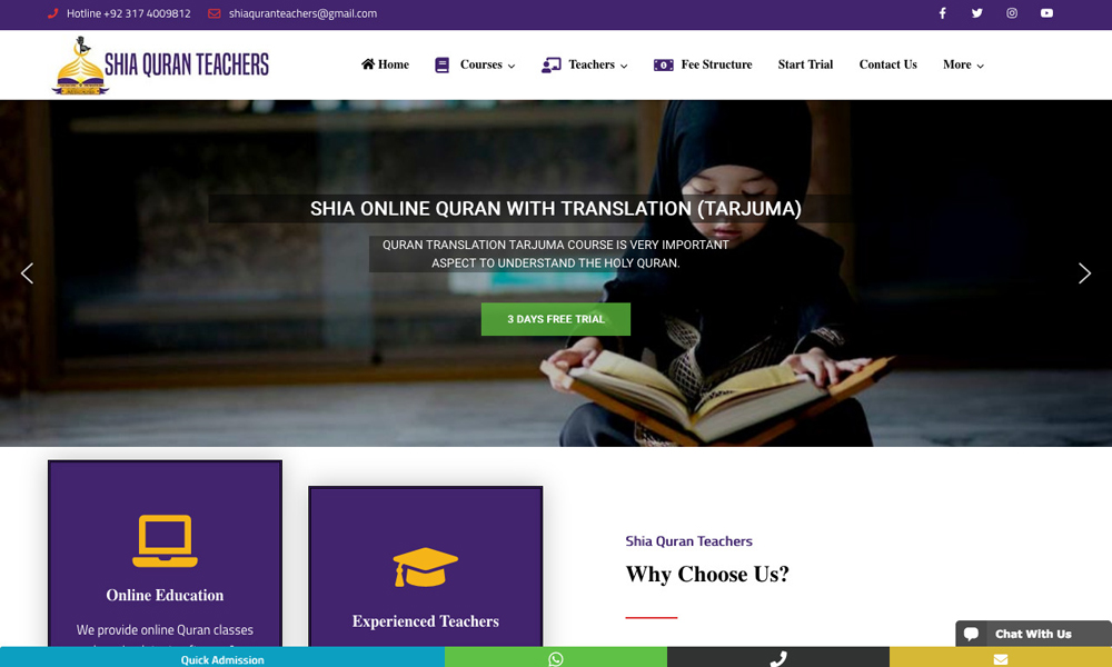 Shia Online Quran Teacher