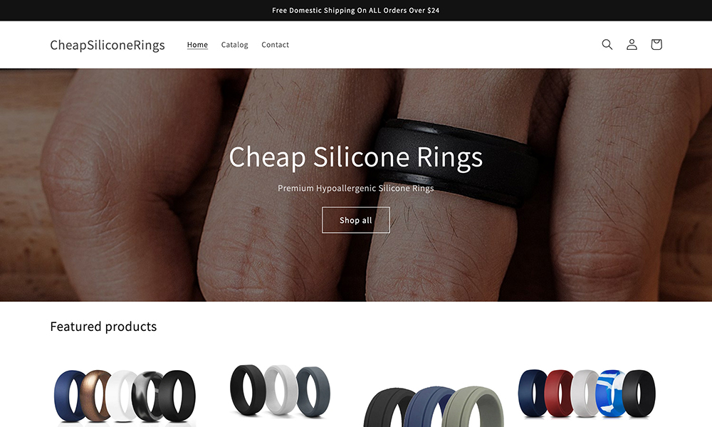 Cheap Silicone Rings