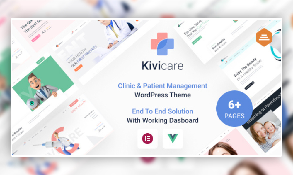 KiviCare | Medical Clinic and Patient Management WordPress Theme