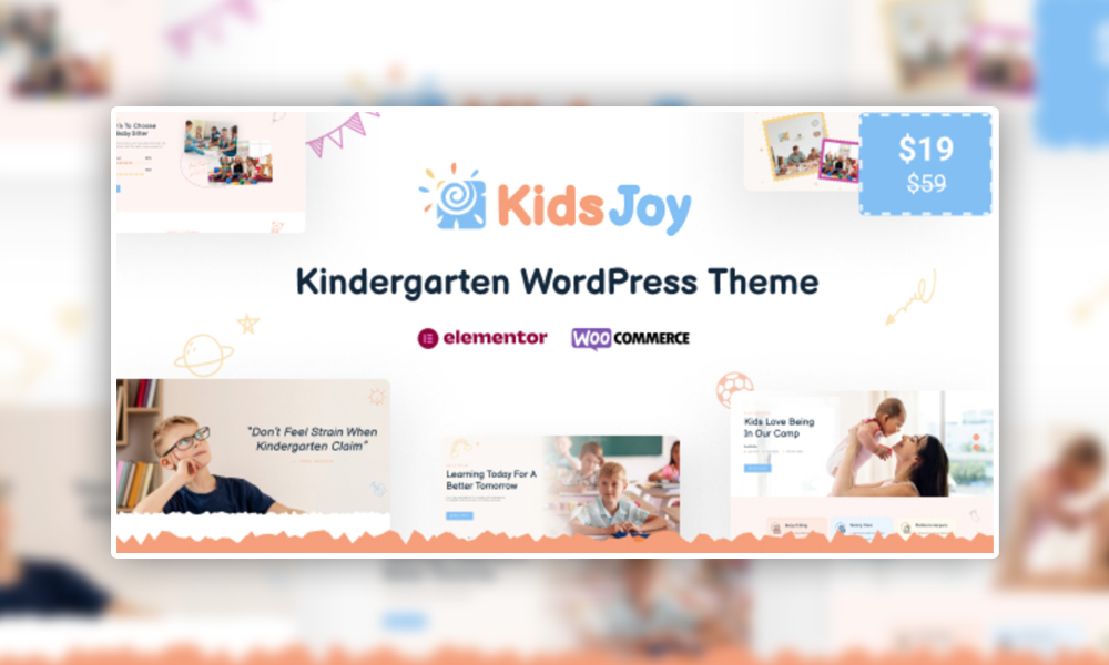 KidsJoy | Kindergarten WordPress Theme