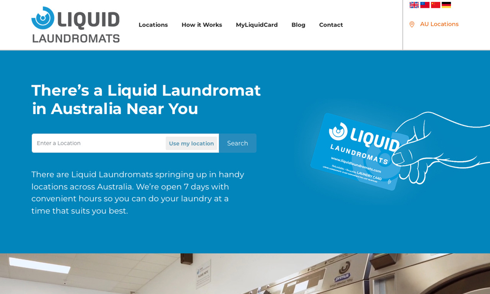 Liquid Laundromats