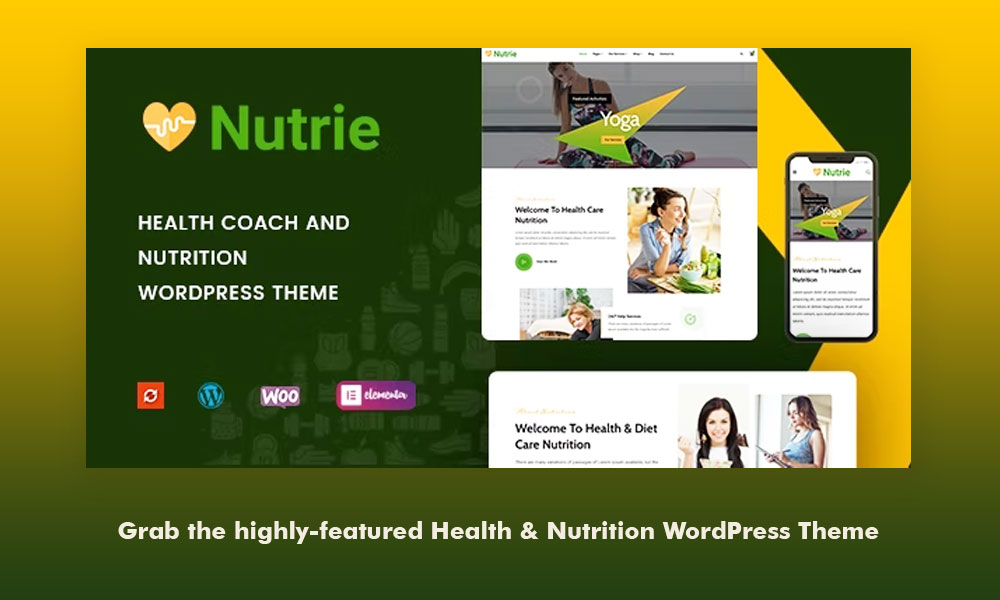 Nutrie - Health Coach and Nutrition WordPress Theme