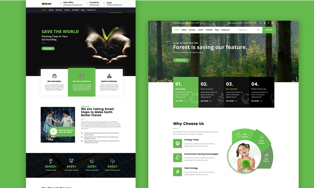 Breno - Green Energy WordPress Theme