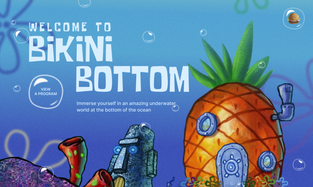 Tour to Bikini Bottom