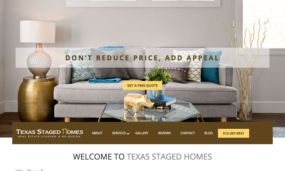 Texas Staged Homes